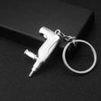 10 PCS Tool Metal Keychain Car Key Ring Pendant, Colour: H-398 Electric Drill - free shipping - PMC Jewellery - Order now!