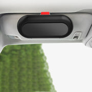 Car Glasses Case Multi-Function Automobile Inner Visor Storage Card(Black)