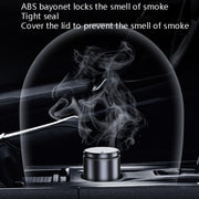 BEN.JACK Ashtray With Cover Personality Multi-Function Universal Car Ashtray(Red)