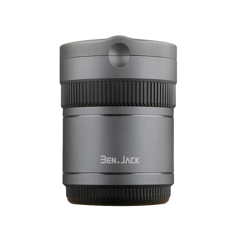 BEN.JACK Ashtray With Cover Personality Multi-Function Universal Car Ashtray(Dark Gray)