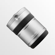 BEN.JACK Ashtray With Cover Personality Multi-Function Universal Car Ashtray(Silver)