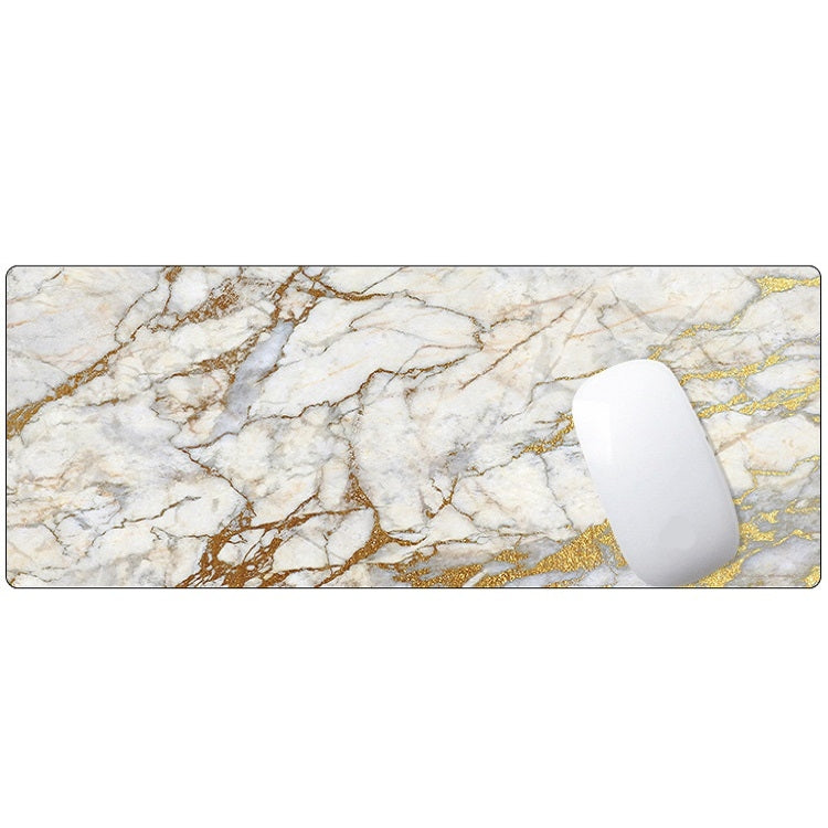 400x900x4mm Marbling Wear-Resistant Rubber Mouse Pad(Mountain Ripple Marble)