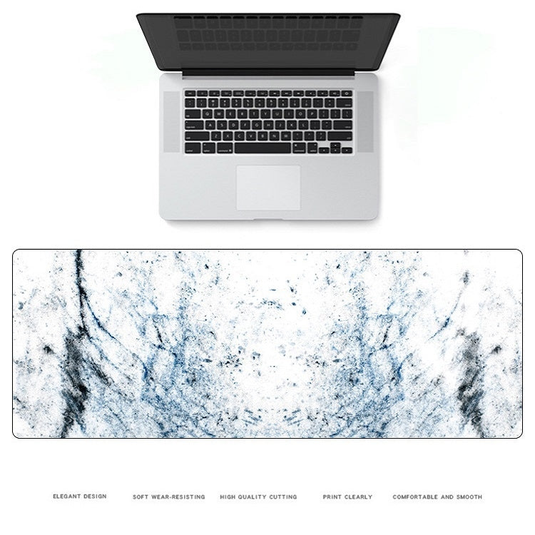 400x900x4mm Marbling Wear-Resistant Rubber Mouse Pad(Tuero Marble)