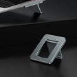Oatsbasf 03321 Notebook Computer Invisible Height Increase Bracket Desktop Folding Storage Radiator(Gray) - Laptop Stand by PMC TechLife | Online Shopping South Africa | PMC TechLife | Buy Now Pay Later Mobicred