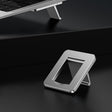 Oatsbasf 03321 Notebook Computer Invisible Height Increase Bracket Desktop Folding Storage Radiator(Silver) - Laptop Stand by PMC TechLife | Online Shopping South Africa | PMC TechLife | Buy Now Pay Later Mobicred
