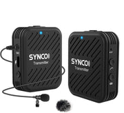 SYNCO Engragal  Wireless Microphone System 2.4GHz Interview Lavalier Lapel Mic Receiver Kit For Phones DSLR Tablet Camcorder,Configuration G1 (A1)