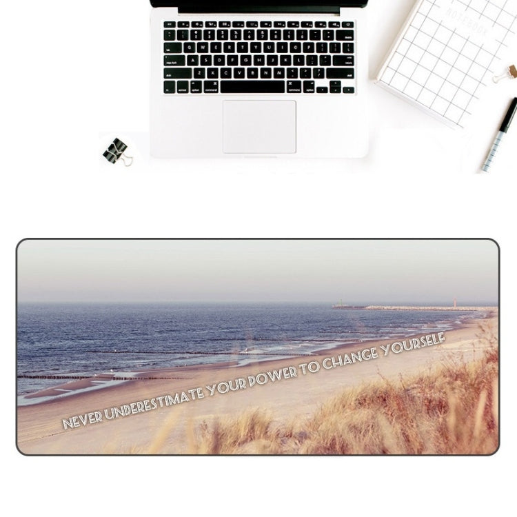 400x900x5mm AM-DM01 Rubber Protect The Wrist Anti-Slip Office Study Mouse Pad( 28)