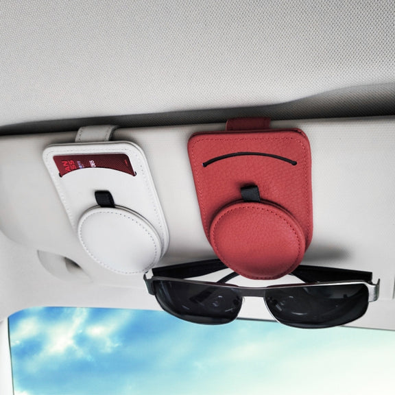 538 Car Glasses Clip Car Sun Visor Card Storage Clip(Black)