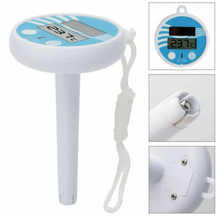 BL9057  Solar Swimming Pool Thermometer Swimming Pool Equipment Floating Water Thermometer with Digital Display Function(-20  -50 Celsius)