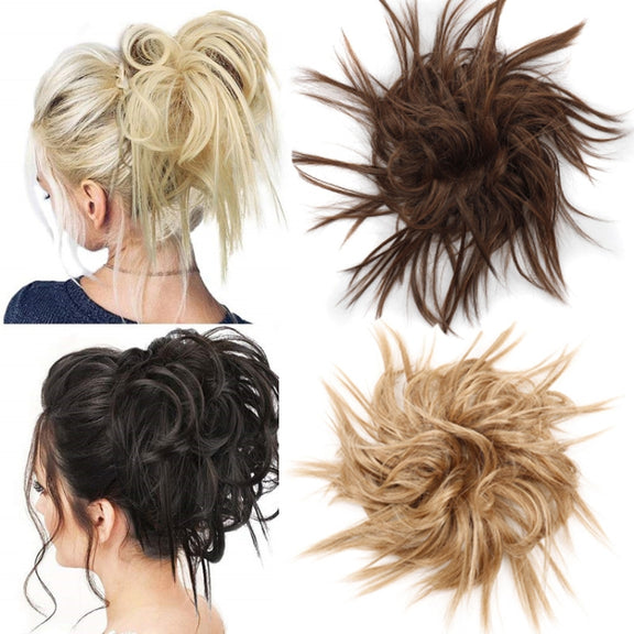 Personality Messy Cocktail Hair Circle Wig Curly Hair Circle(Q17-18H613)