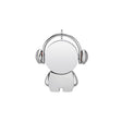 Y01 Metal Musician Car Cartoon Style U Disk, Capacity: 8GB(Silver) - USB Flash Drives by PMc TechLife | Online Shopping South Africa | PMc TechLife | Buy Now Pay Later Mobicred