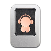 Y01 Metal Musician Car Cartoon Style U Disk, Capacity: 16GB(Silver)
