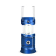5803 Solar Camping Lamp Outdoor LED Emergency Portable Light Support USB Output(Blue) - Camping Lighting by PMC TechLife | Online Shopping South Africa | PMC TechLife | Buy Now Pay Later Mobicred
