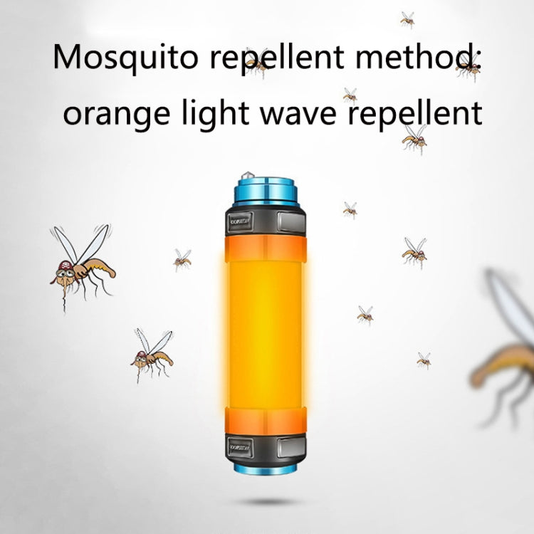 T30 Outdoor LED Camping Light Multi-Function Emergency IP68 Water-resistant Flashlight with Mosquito Repellent / Warning Function
