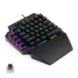 K700 44 Keys RGB Luminous Switchable Axis Gaming One-Handed Keyboard, Cable Length: 1m(Black Shaft) - Wired Keyboard by PMC TechLife | Online Shopping South Africa | PMC TechLife | Buy Now Pay Later Mobicred
