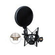 SH-101 Microphone Shockproof Bracket Condenser Microphone Blowout Cover Set(Black) - Windshield by PMC TechLife | Online Shopping South Africa | PMC TechLife | Buy Now Pay Later Mobicred