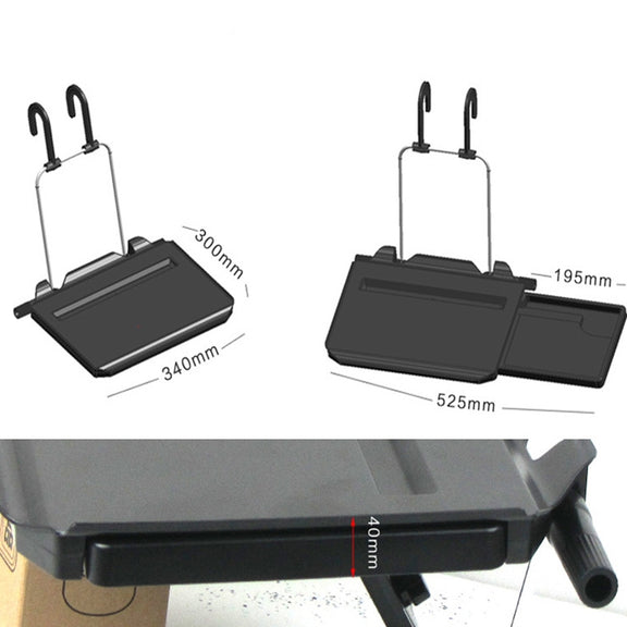 SHUNWEI SD-1508C Car With Drawer Steering Wheel Card Table Computer Rack Chair Back Bracket Storage Table Dinner Plate