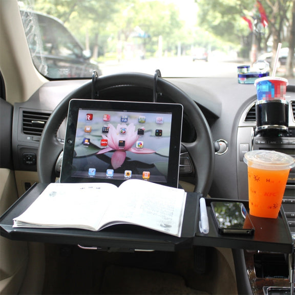 SHUNWEI SD-1508C Car With Drawer Steering Wheel Card Table Computer Rack Chair Back Bracket Storage Table Dinner Plate