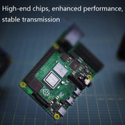 Blueendless USB Splitter Aluminum Alloy QC Fast Charge Expander, Number of interfaces: 7-port (12V2A Power)