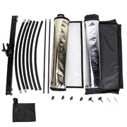 FOMITO U-Shaped Curved  Photo Studio Reflector Board 4 In 1 Gold Silver White Black Reflective Board