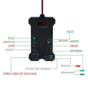 12V Three-In-One Battery Tester Digital Display Tester