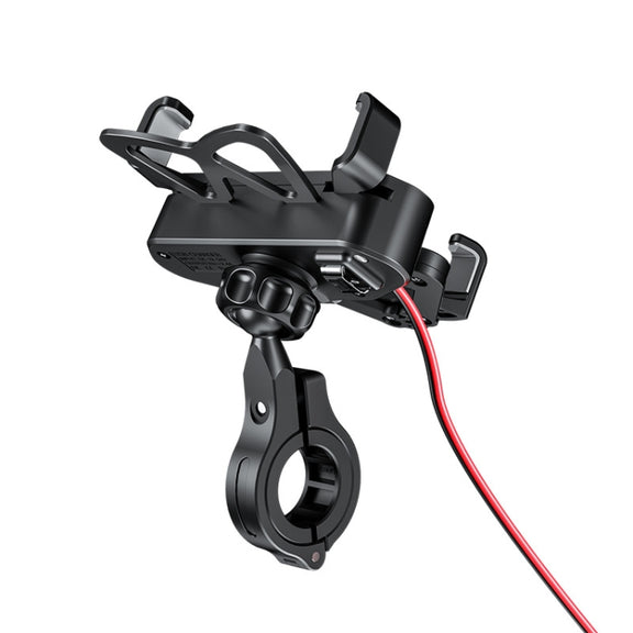 M10 2.4A Charging Version Kewig Motorcycle Electric Car Mobile Phone Navigation Water-resistant Bracket