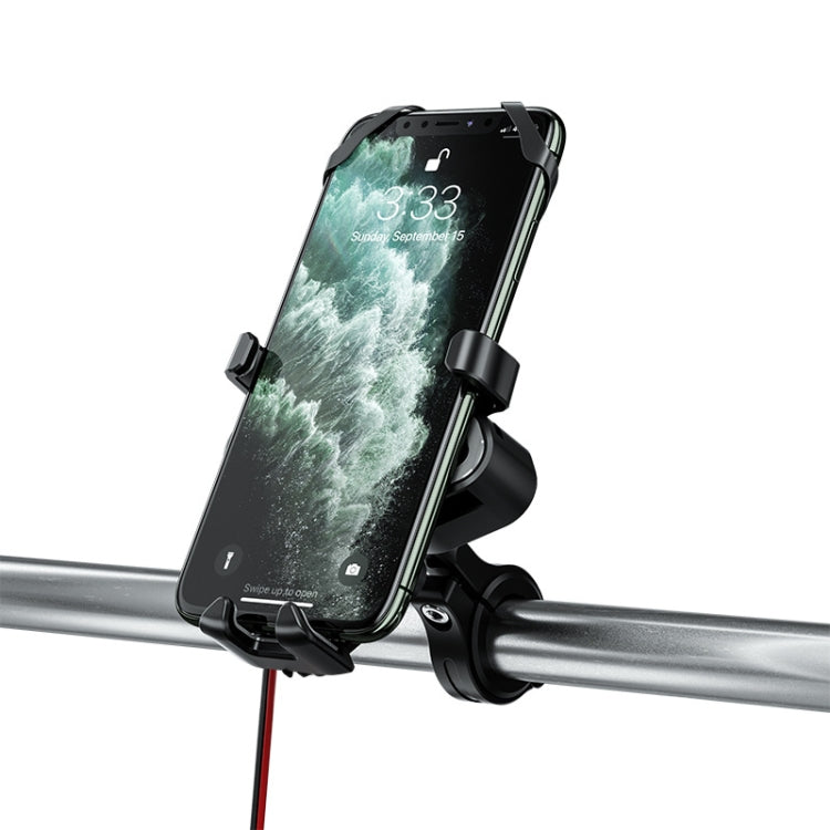 M10 2.4A Charging Version Kewig Motorcycle Electric Car Mobile Phone Navigation Water-resistant Bracket
