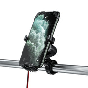 M10 2.4A Charging Version Kewig Motorcycle Electric Car Mobile Phone Navigation Water-resistant Bracket