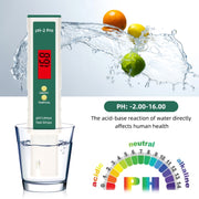 PH-2 Pro Litmus Tester Litmus Test Paper Color Change PH Meter Water Quality Meter