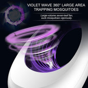 168 LED Photocatalyst Mosquito Killer Lamp Household Mosquito Catching Lamp(White)