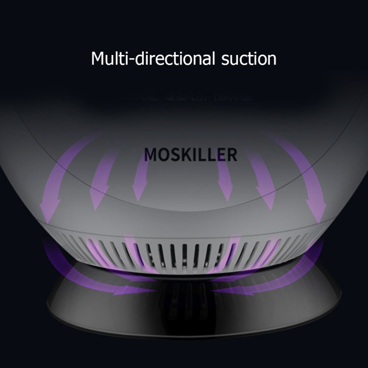 168 LED Photocatalyst Mosquito Killer Lamp Household Mosquito Catching Lamp(White)
