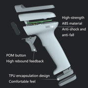 Deli 14881S Handheld Scanner Supermarket Express Single Wireless Scanner(White)