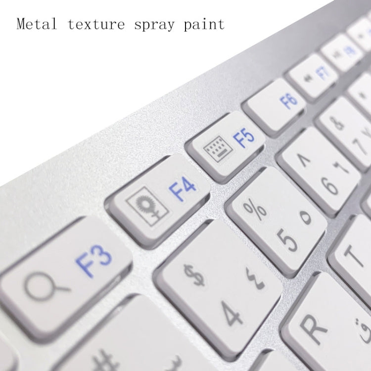X5 Bluetooth 3.0 Wireless 78 Keys Foreign Language Small Language Keyboard(English)