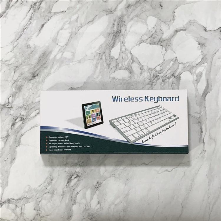 X5 Bluetooth 3.0 Wireless 78 Keys Foreign Language Small Language Keyboard(Traditional Brace)