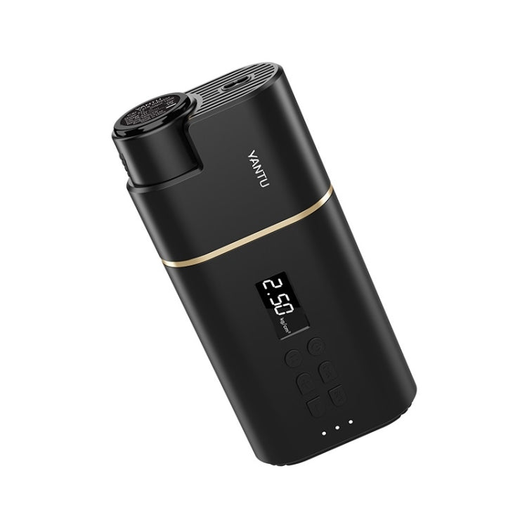 YANTU A31 Car Smart Digital Display Air Pump Electric Portable Tire Pump, Specification��� Wireless Version Black