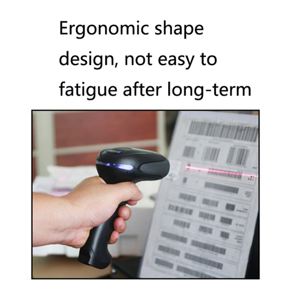 NETUM F5 Anti-Slip And Anti-Vibration Barcode Scanner, Model: Wired Laser