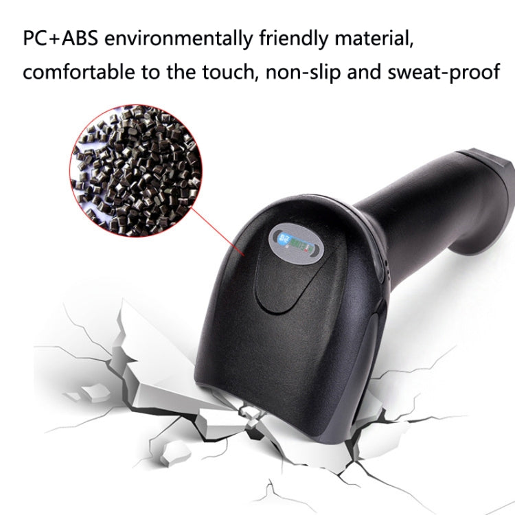 NETUM F20 Anti-Slip And Anti-Vibration Barcode Scanner, Model: Wired Red Light