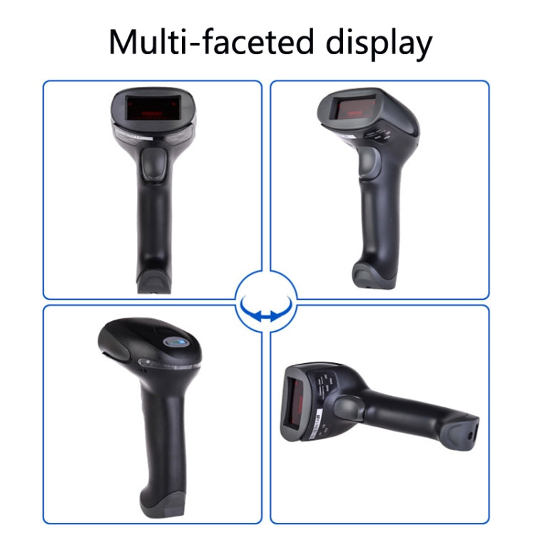 NETUM F5 Anti-Slip And Anti-Vibration Barcode Scanner, Model: Wireless Red Light