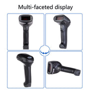 NETUM F5 Anti-Slip And Anti-Vibration Barcode Scanner, Model: Wireless Red Light