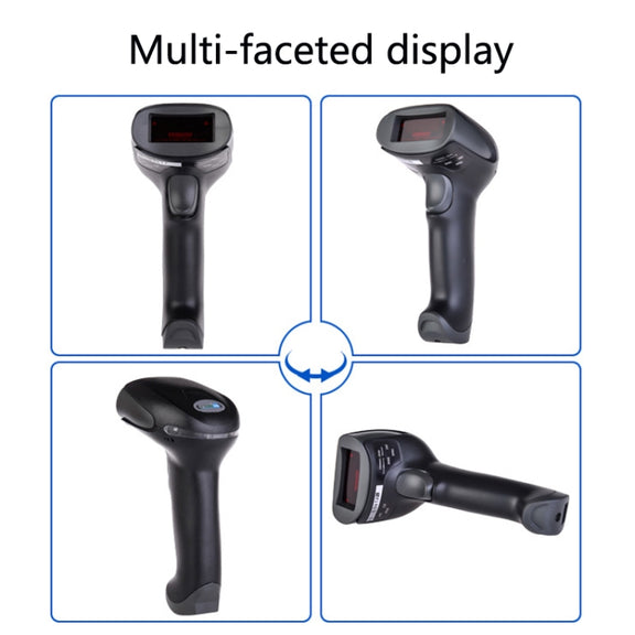 NETUM F5 Anti-Slip And Anti-Vibration Barcode Scanner, Model: Wireless Red Light