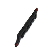 6 PCS  Metal 3D Stereo Car Sticker Modified Sport Tail Sticker Body Sticker(Red)