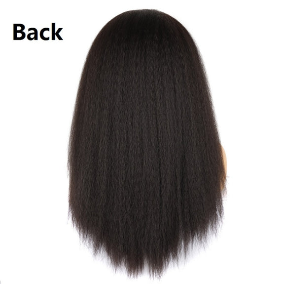 Turban Headband Corn Beard Long Hair Wig Headgear, Color Classification: 4 # XC