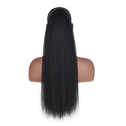 Fluffy Corn Whisker Long Curly Hair Fake Ponytail, Colour: 1.1B #