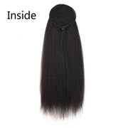 Fluffy Corn Whisker Long Curly Hair Fake Ponytail, Colour: 3.4 #