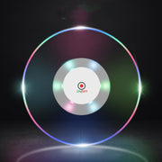 LED Flashing Coaster Bar KTV Cocktail Base Light Luminous Coaster(Round Color Light)