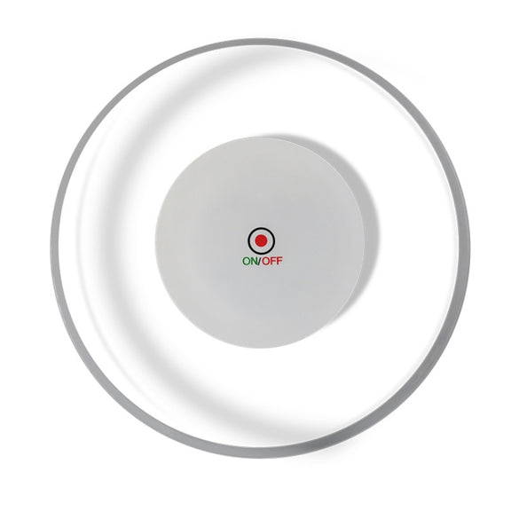 LED Flashing Coaster Bar KTV Cocktail Base Light Luminous Coaster(Round White Light)