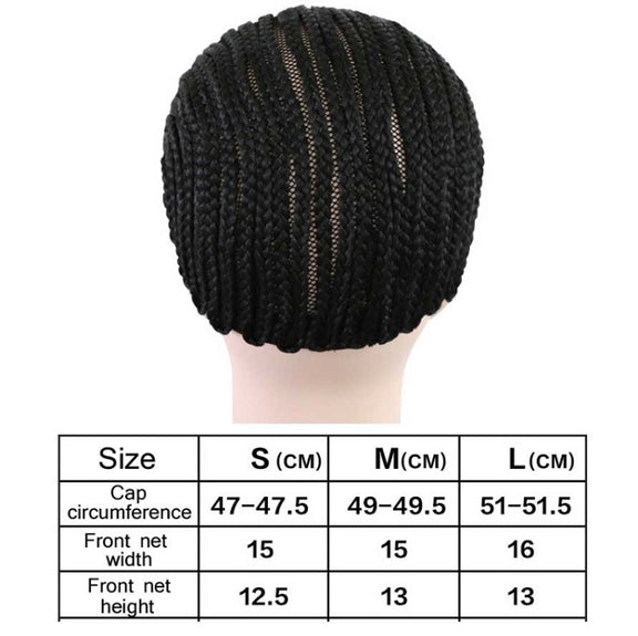 Wig Braid Net Hat Dreadlocks Hair Extension Headgear(Large)