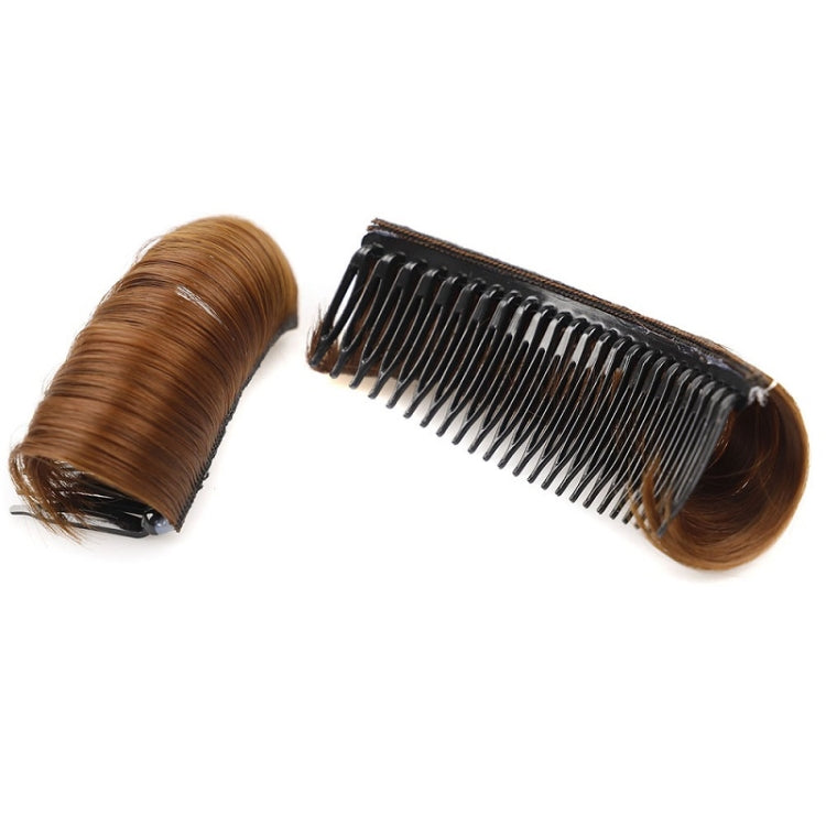 4 PCS Forehead Hair Root Padding And Combing Hair Pack, Colour: 10cm Light Brown