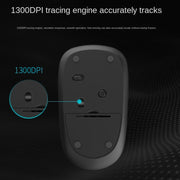 Rapoo M200G 1300 DPI 3 Keys Silent Wireless Mouse(Blue)