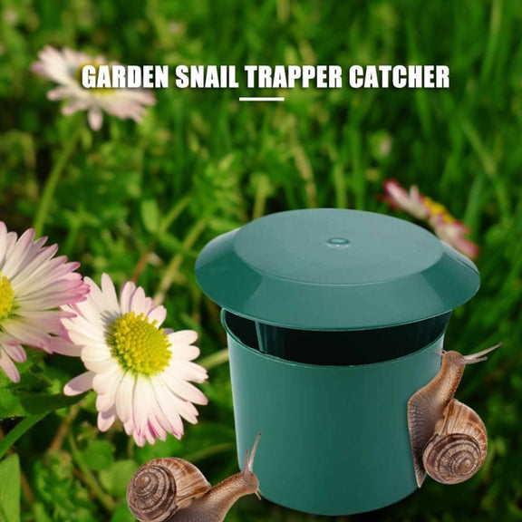 Snail Trap Garden Vegetable Garden Snail Trap Physically Kill Snail Cage, Style: Round Barrel Type